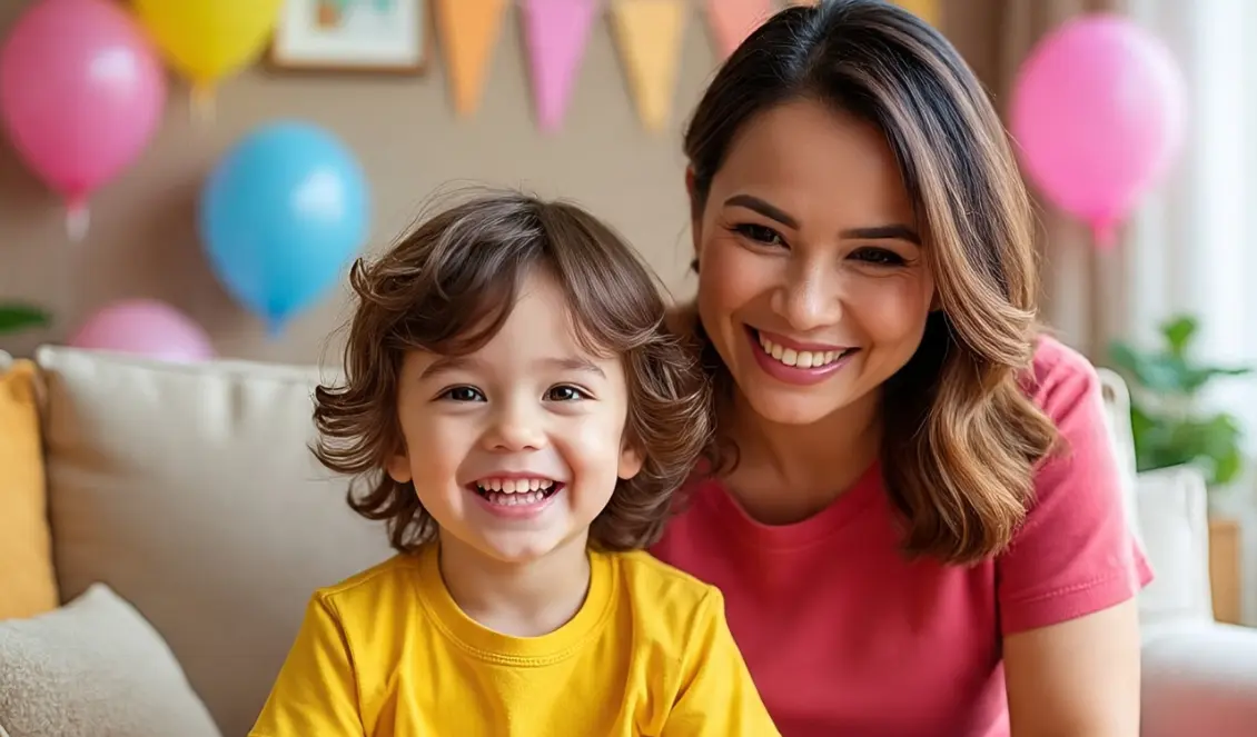 presente criança de 4 anos