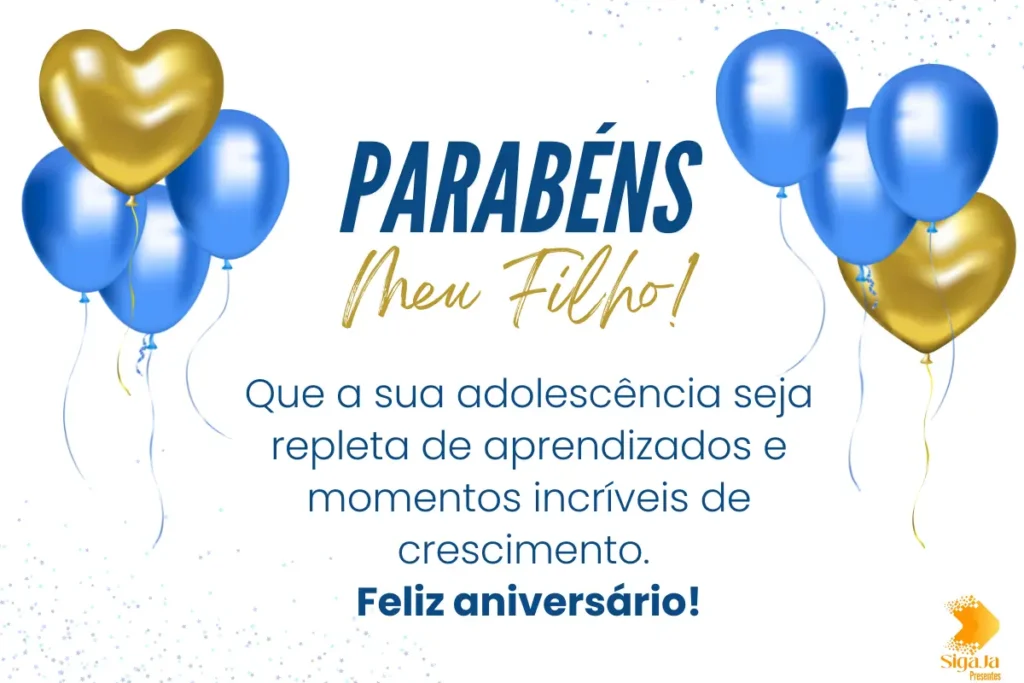Frase de Aniversário para Filho Adolescente