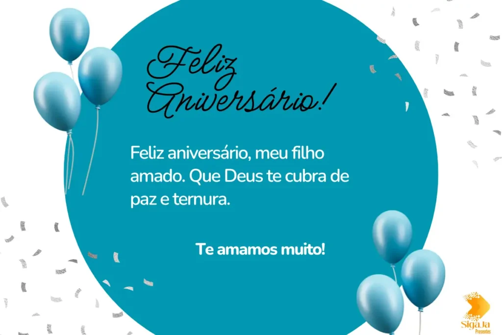 Frases de Aniversário para Filho Abençoado
