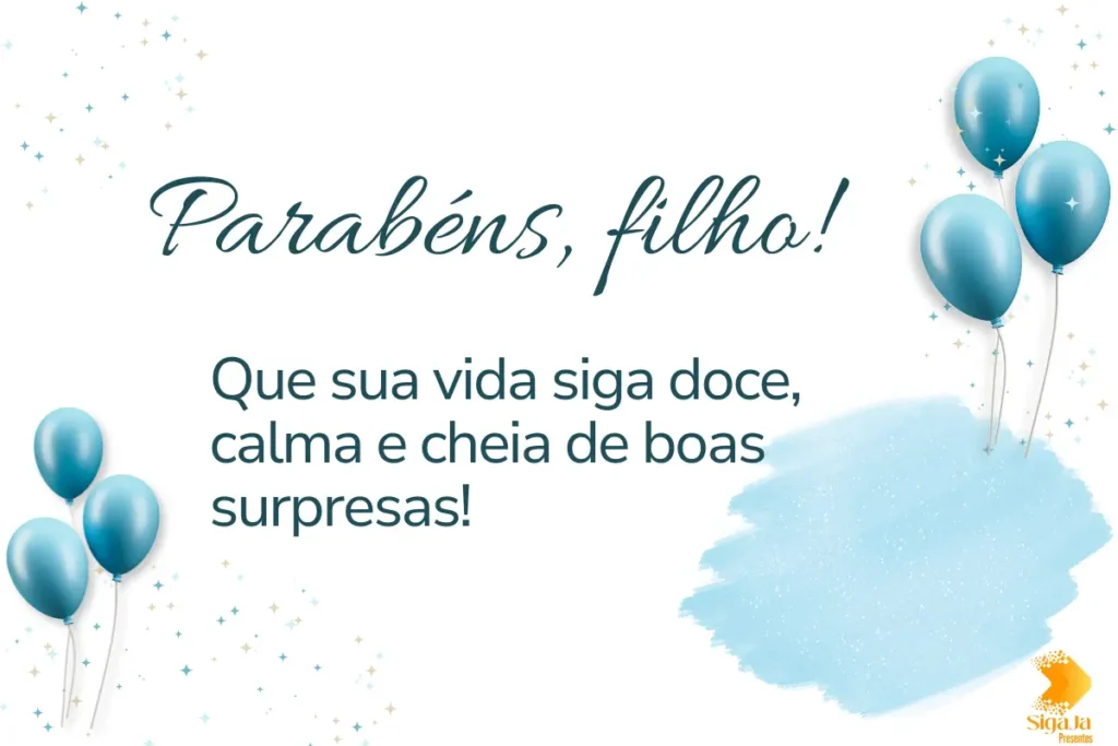 Frases de Aniversário para Filho Abençoado