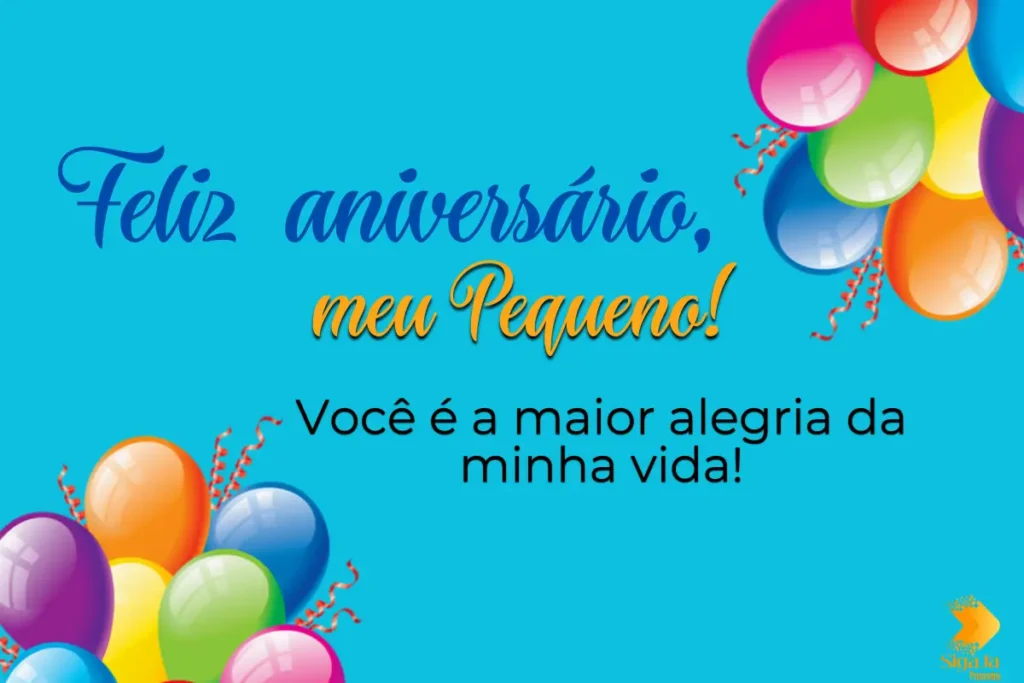 Mensagem de Aniversário Filho Pequeno