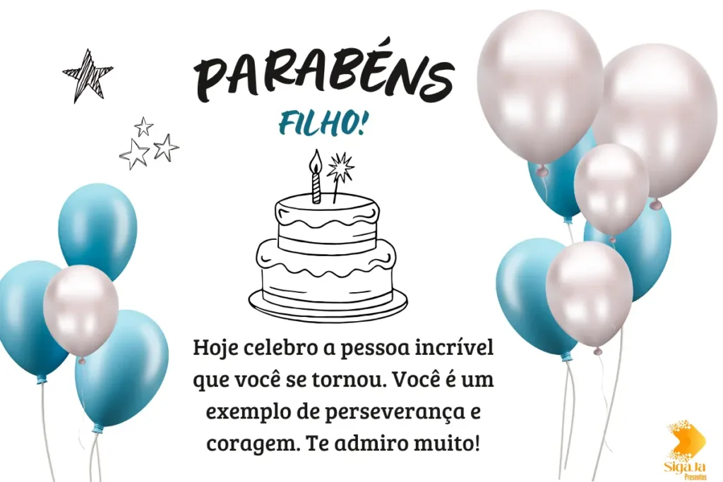 Mensagem de Aniversário para Filho Adulto