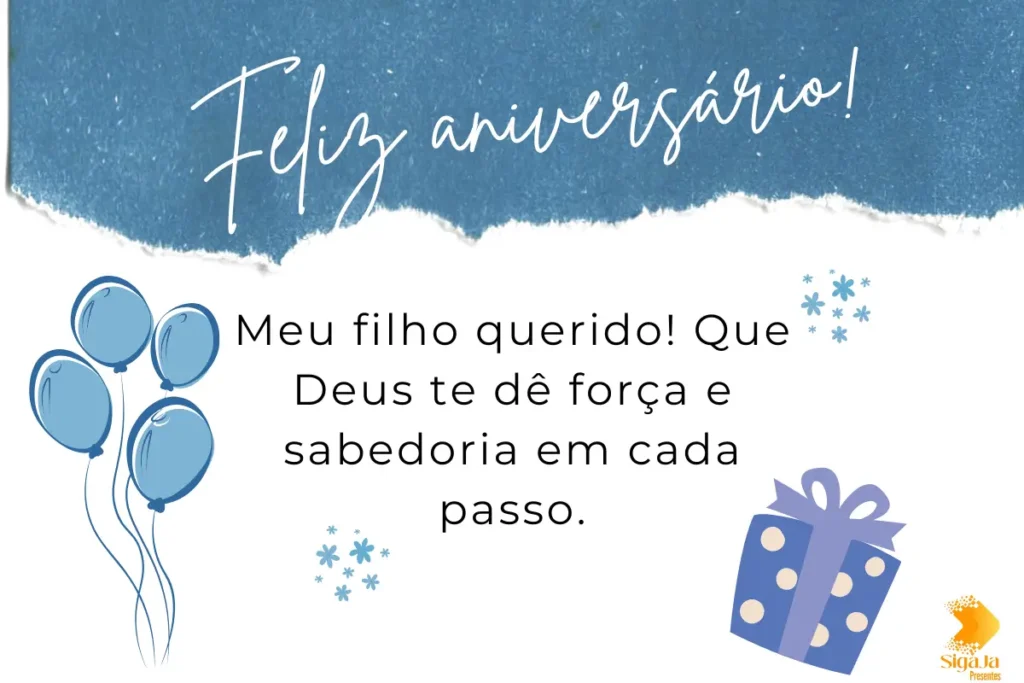 Mensagem de Aniversário para Filho Primogênito Evangélico