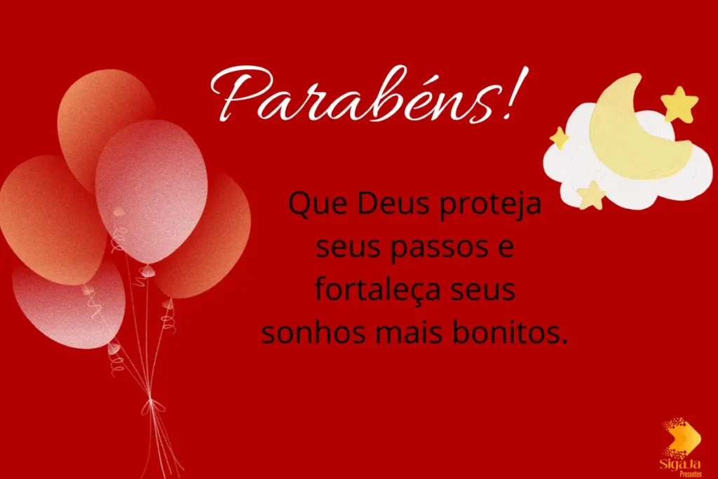 Mensagem de Feliz Aniversário de Deus para Filho para Whatsapp
