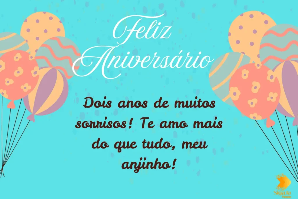 Texto de Aniversário para Filho de 2 Anos
