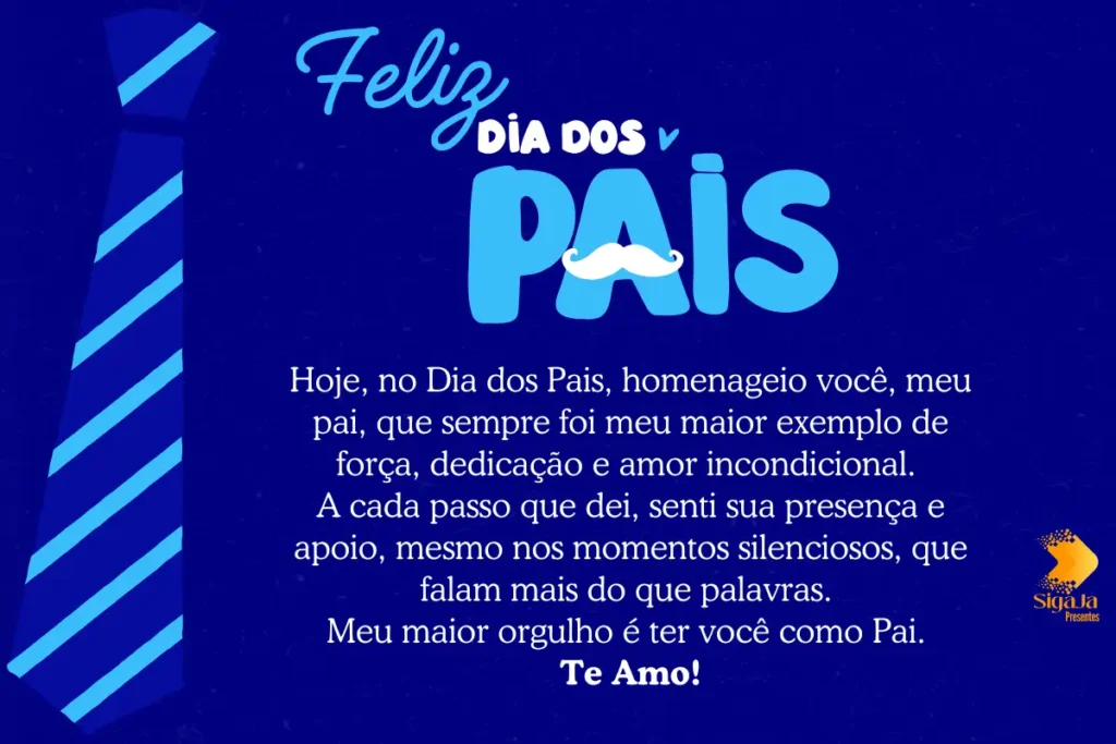 Frase Dia dos Pais Homenagem