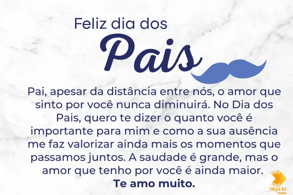 Mensagem para Pais que não estão por Perto