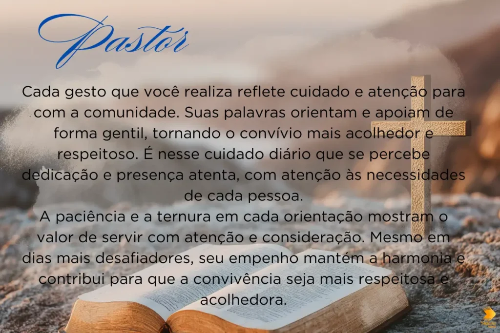 Mensagem para os Pastores