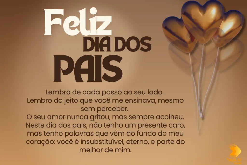 Texto Dia dos Pais Emocionante