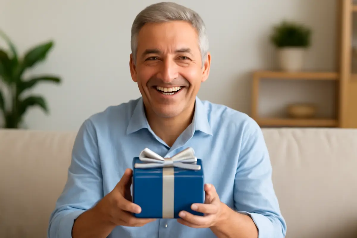 presente para homem de 60 anos