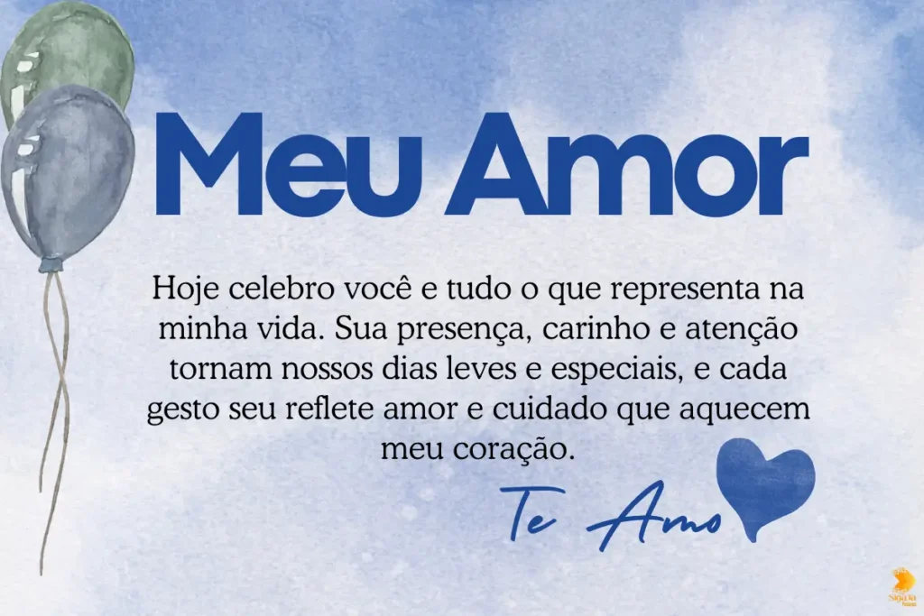 Frases de aniversário de marido