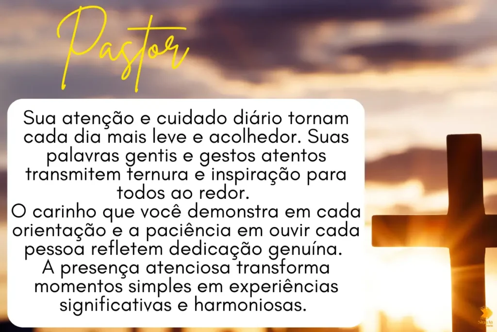 Mensagem de Agradecimento ao Pastor