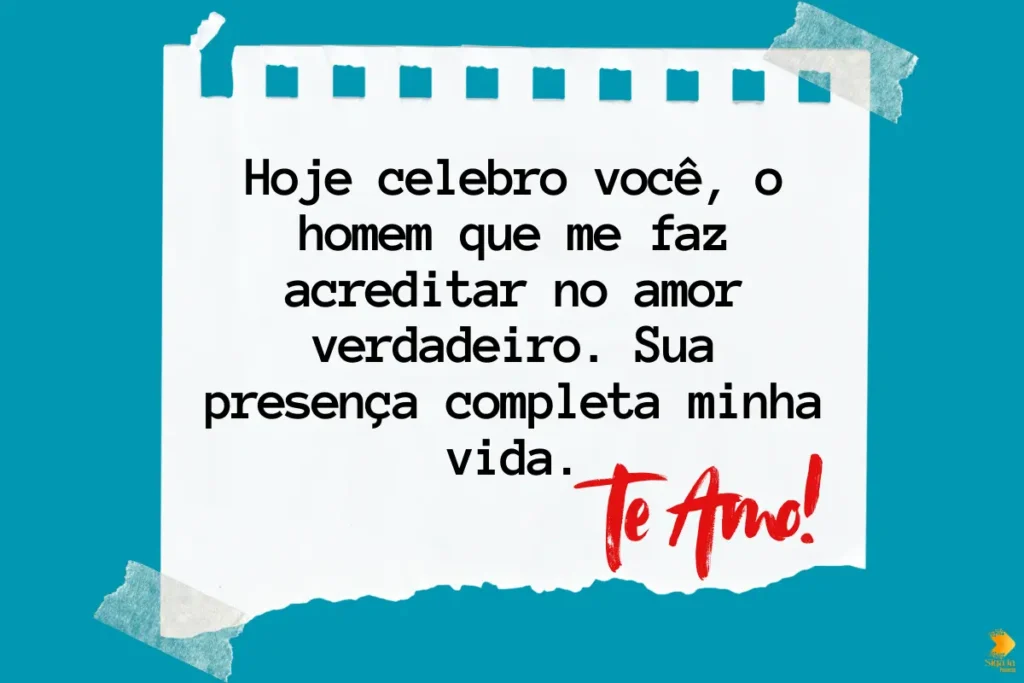 Mensagem de Aniversário para Marido