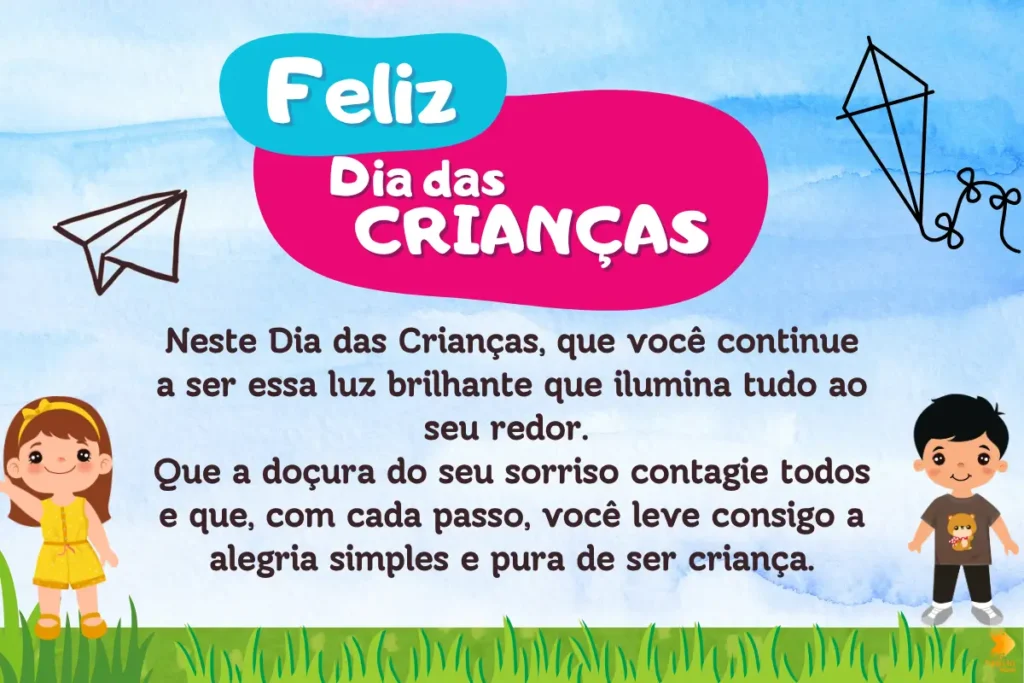 Frase Dia das Crianças