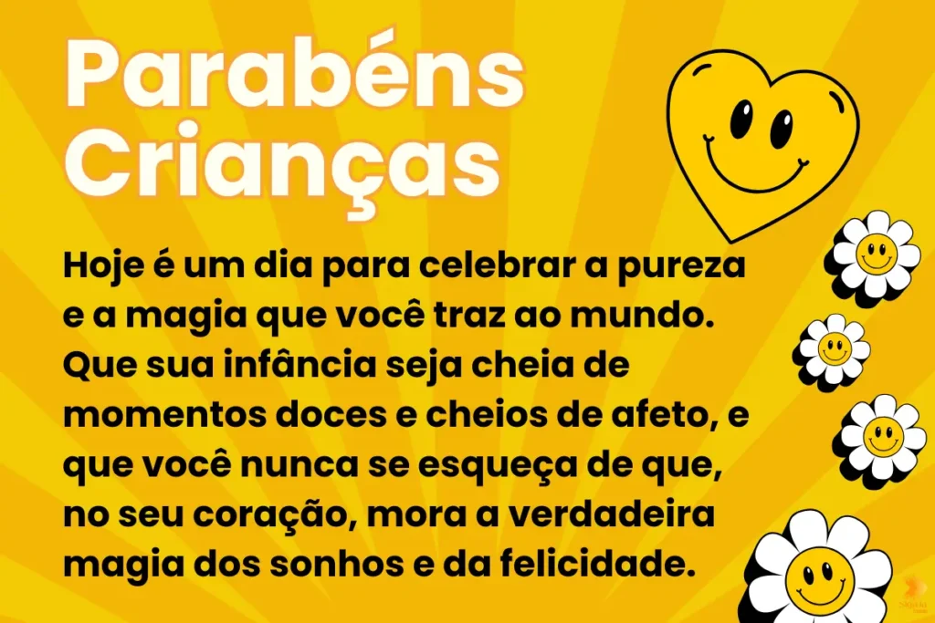 Frase Dia das Crianças