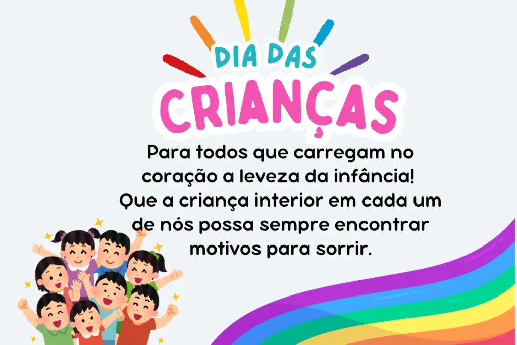 Frase Dia das Crianças para Adultos
