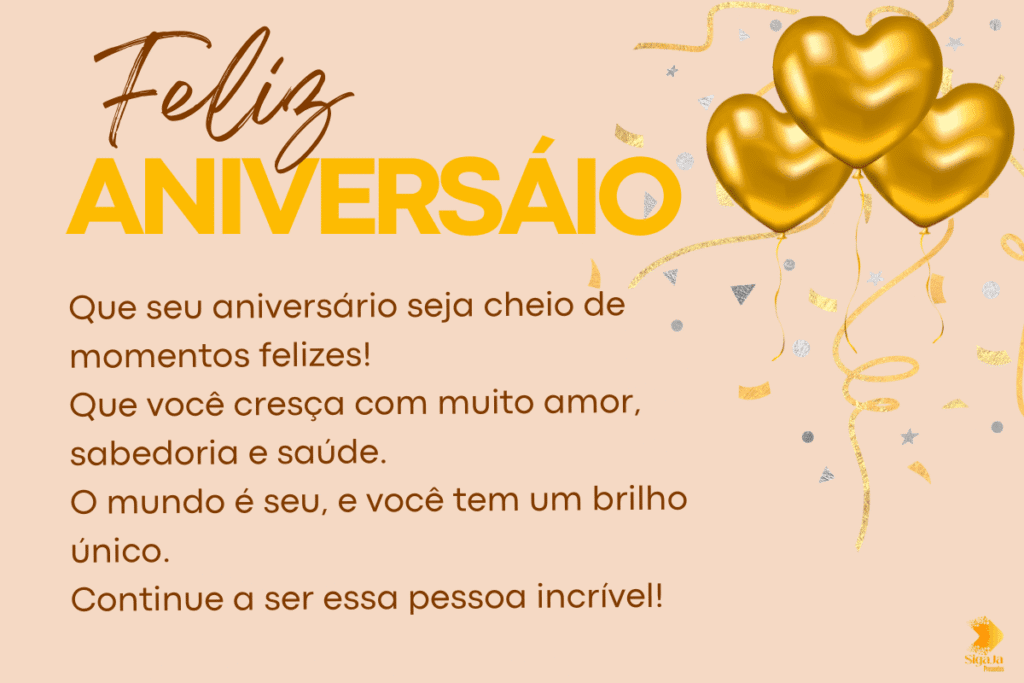 Frases de Aniversário para Adolescentes