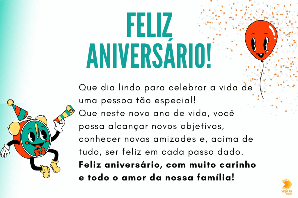 Mensagem de Aniversário para Adolescente 