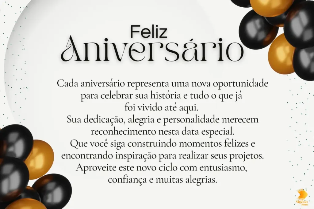 Mensagem de Aniversário para Adolescente