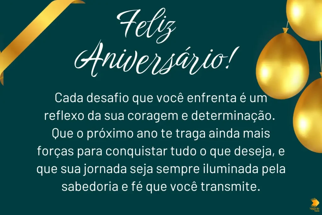 Mensagem de Aniversário para um Amigo Guerreiro