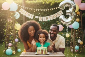 feliz aniversário filha 3 anos