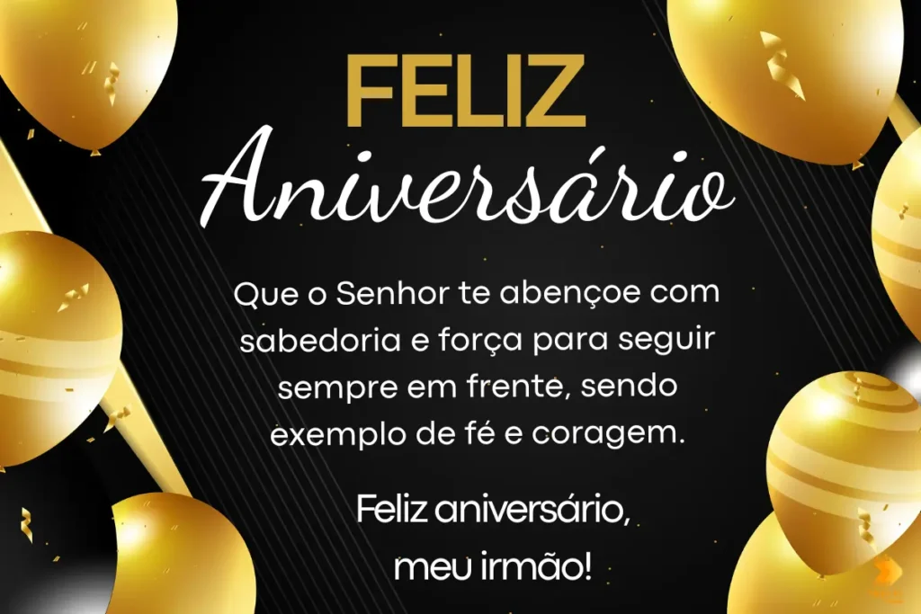 Feliz Aniversário Evangélico para Homem
