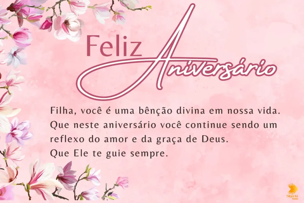 Frases Bíblicas para Filha para o Aniversário