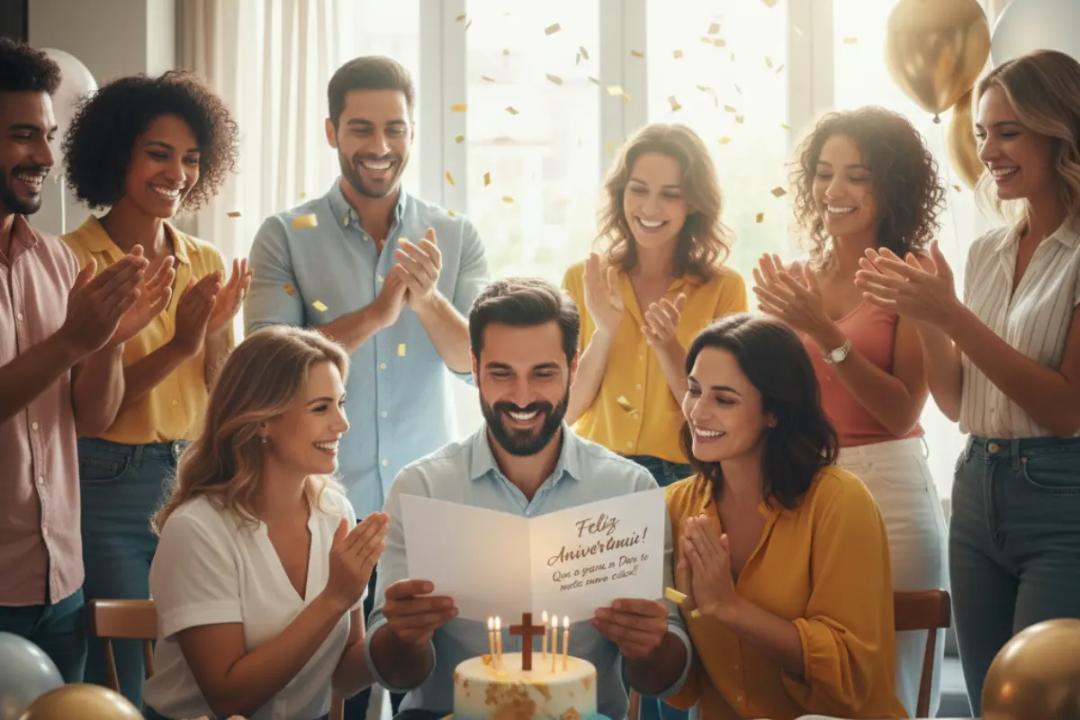 Mensagem Feliz Aniversário Evangélico para Homem