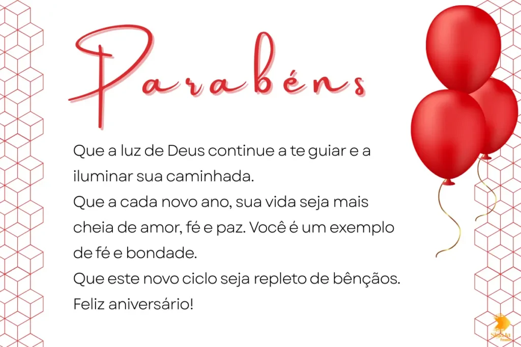 Mensagem Feliz Aniversário Evangélico para Homem