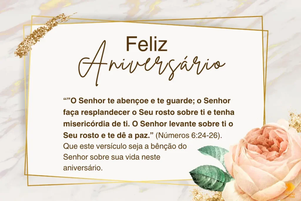 Mensagem de Aniversário Evangélica Feminina