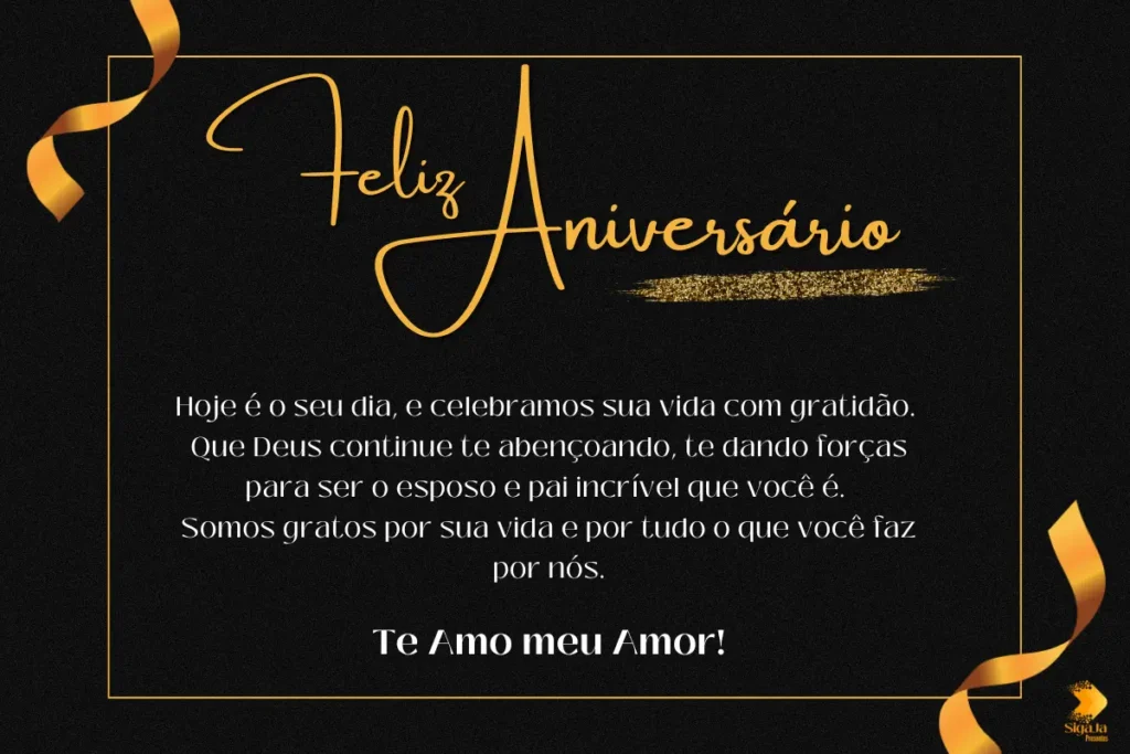 Mensagem de Aniversário para Esposo Evangélico