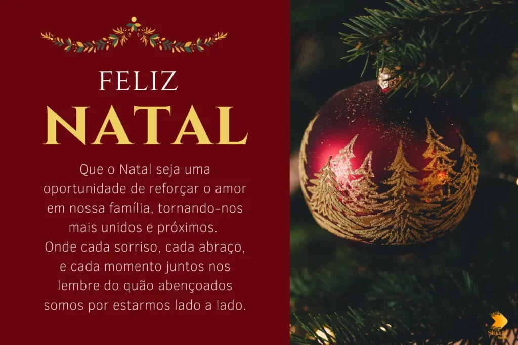 Mensagem de Natal para Família Evangélica