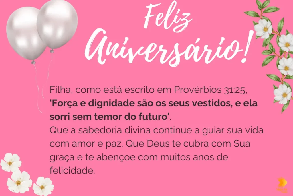 Mensagens Bíblicas para Filha