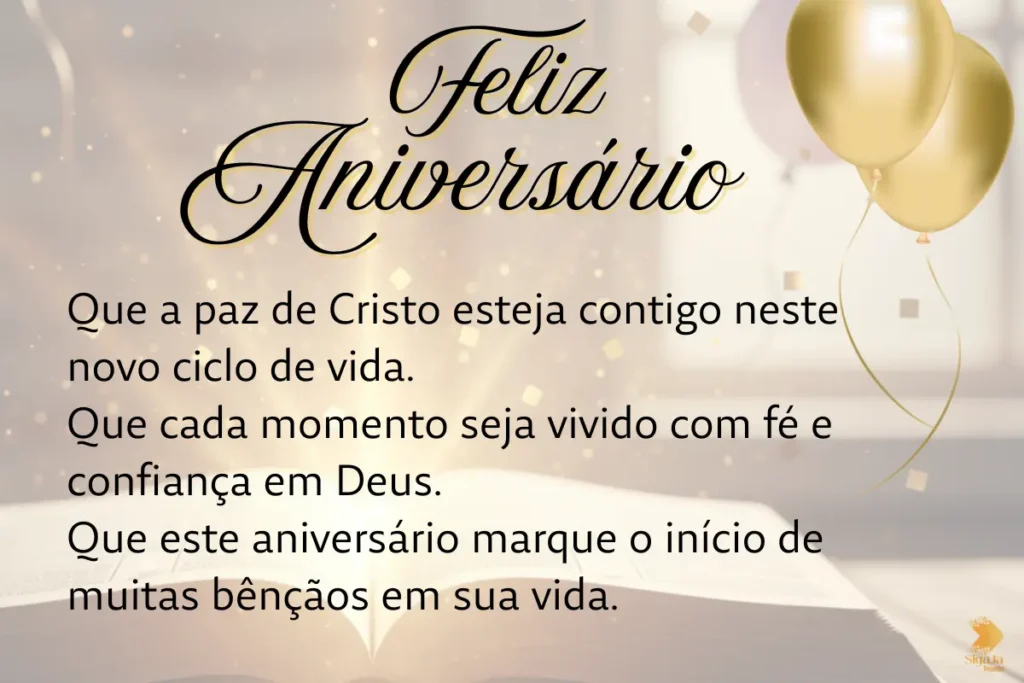 Mensagens de Aniversário Bíblica