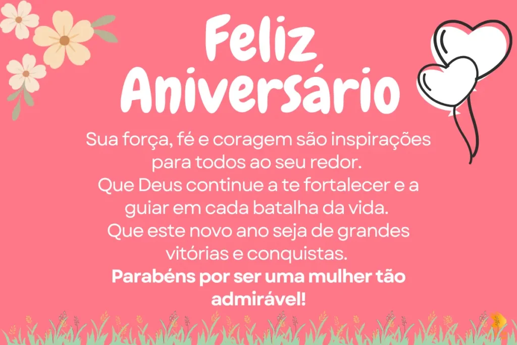 Mensagens de Aniversario para Irmã Evangelica
