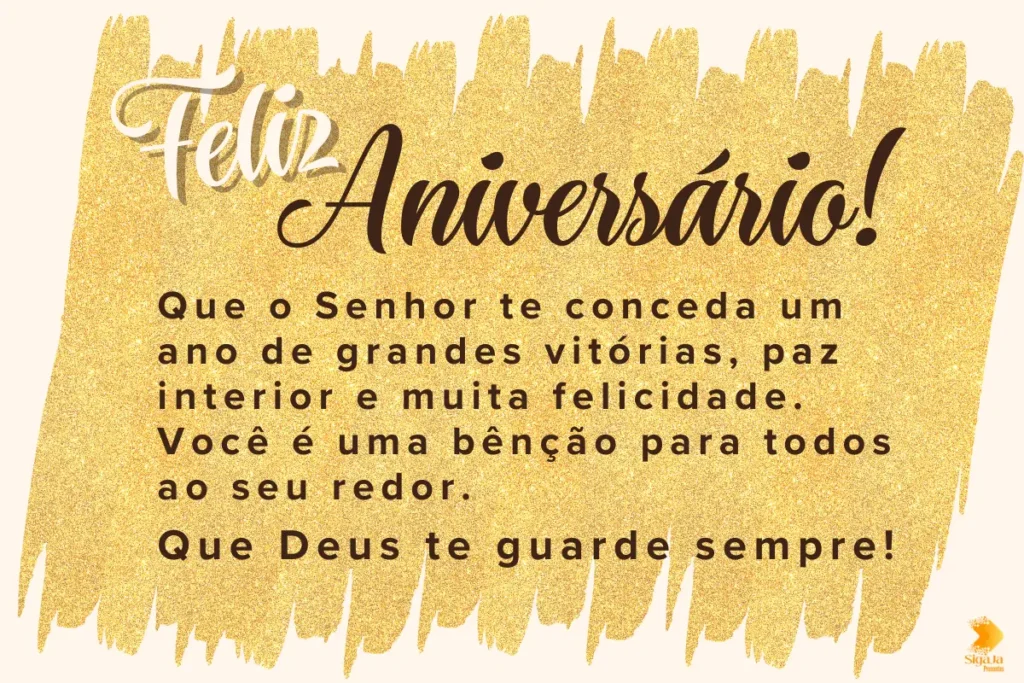Mensagens de Aniversários Evangélicos