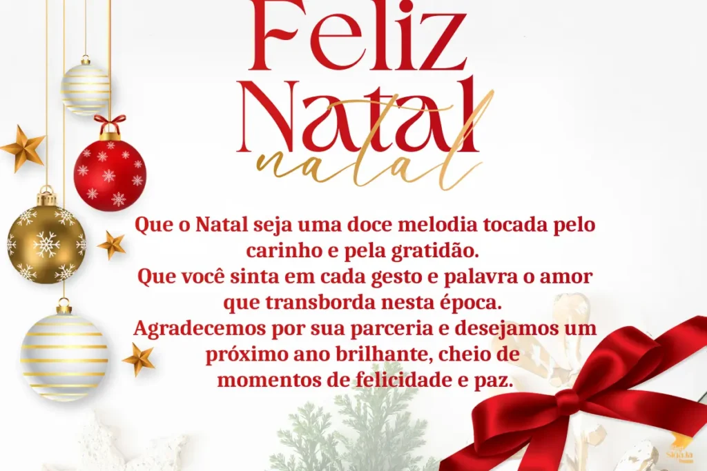 Mensagens de Natal Clientes