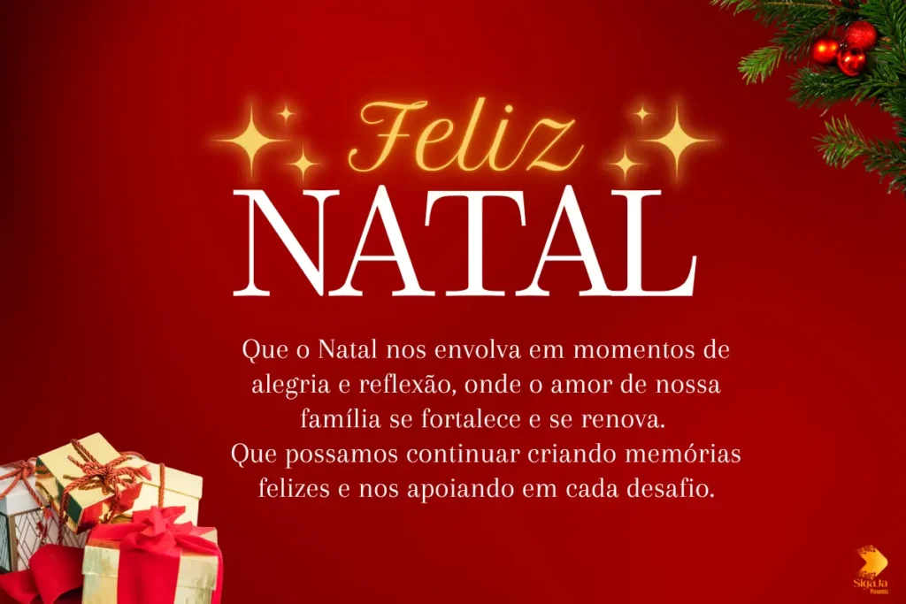 Mensagens de Natal para Família