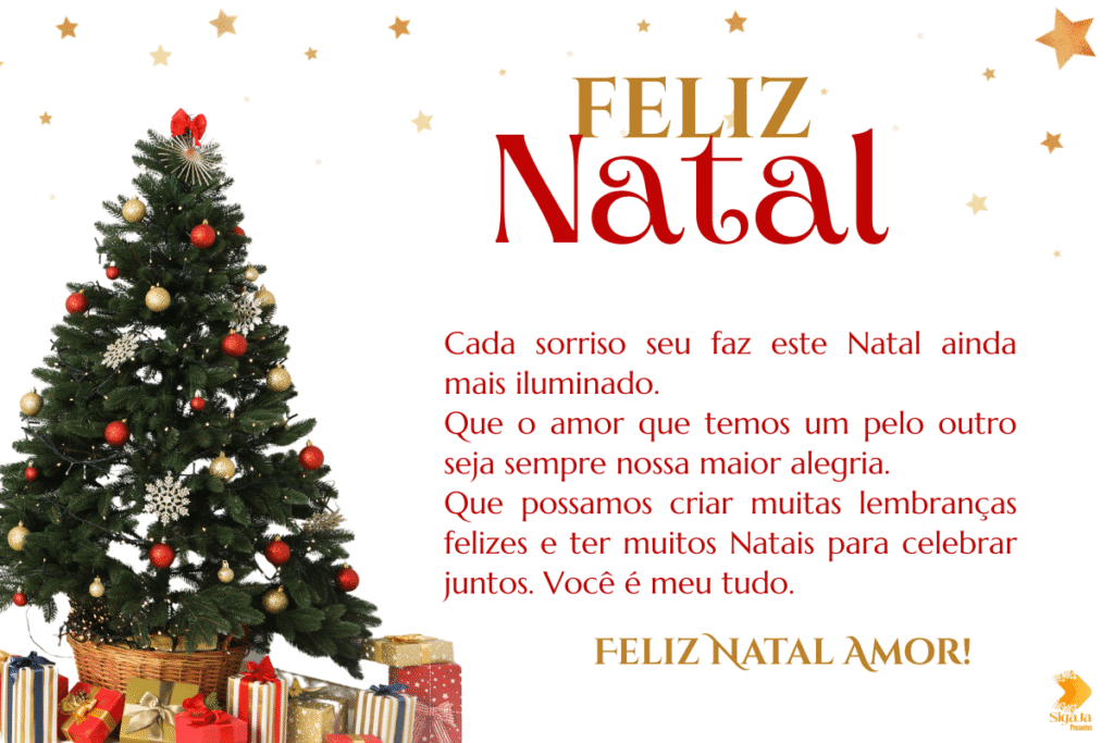 Mensagens de Natal para Namorado