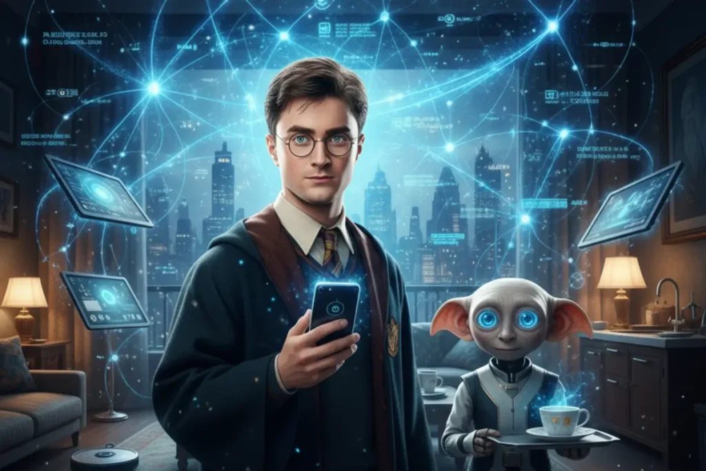 Harry Potter previu o futuro