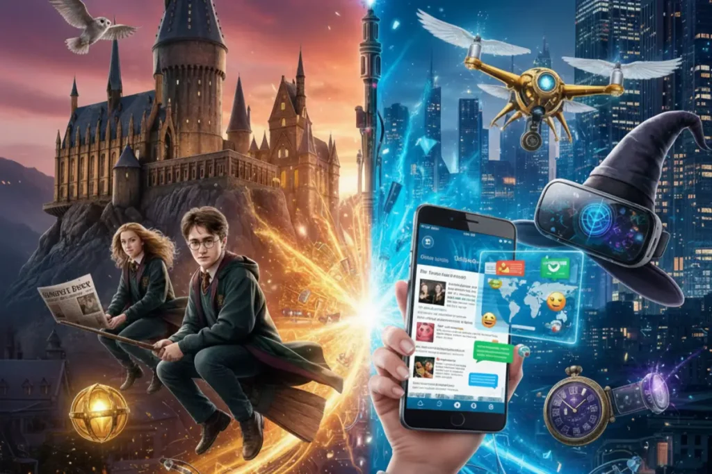 Harry Potter previu o futuro