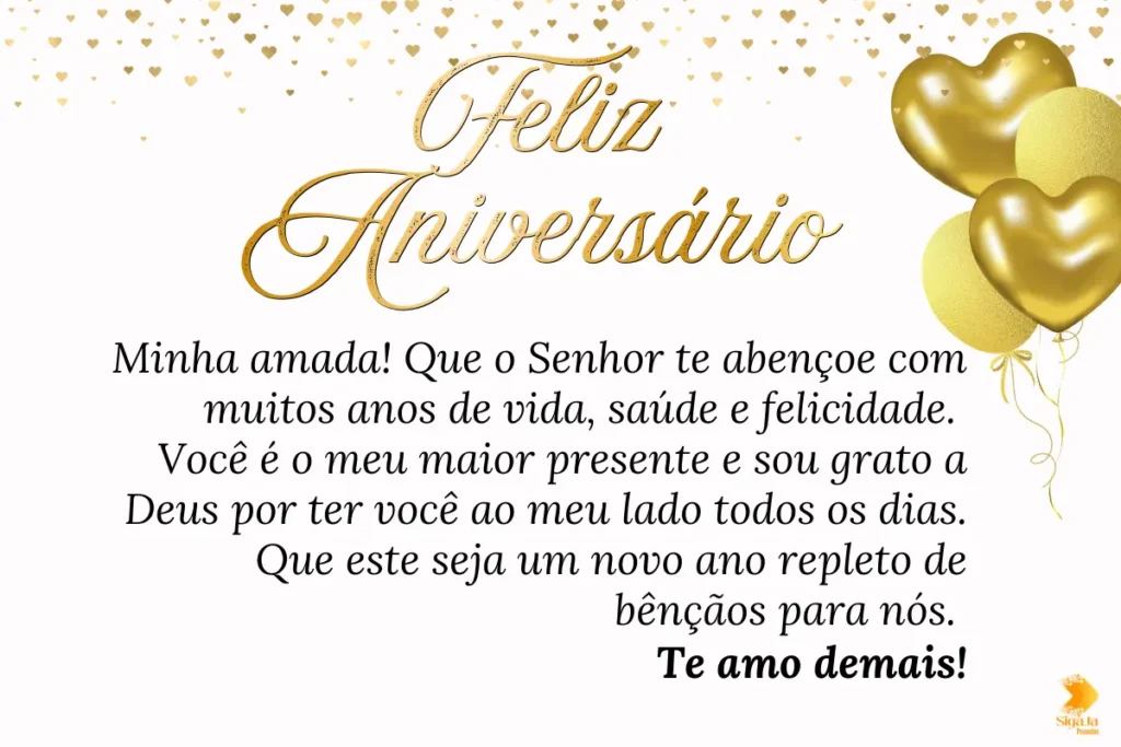 Mensagens de Aniversário para Esposa Evangélica