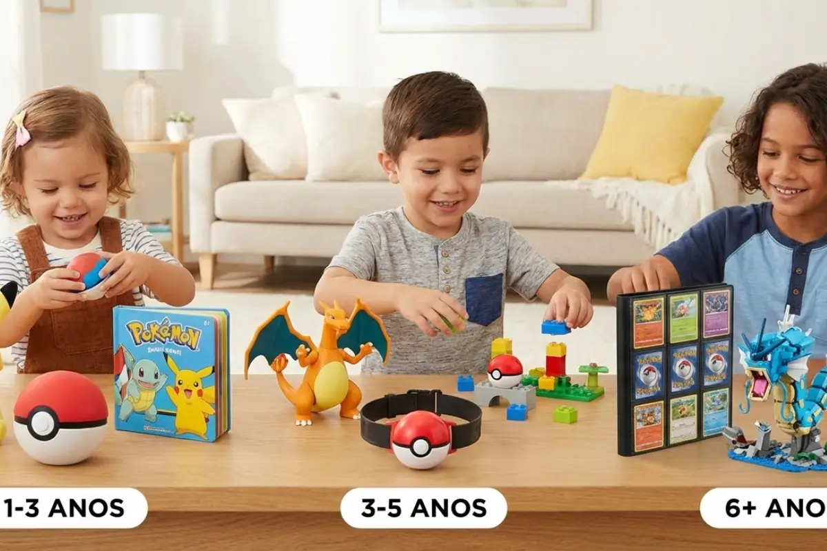 presente Pokémon para crianças