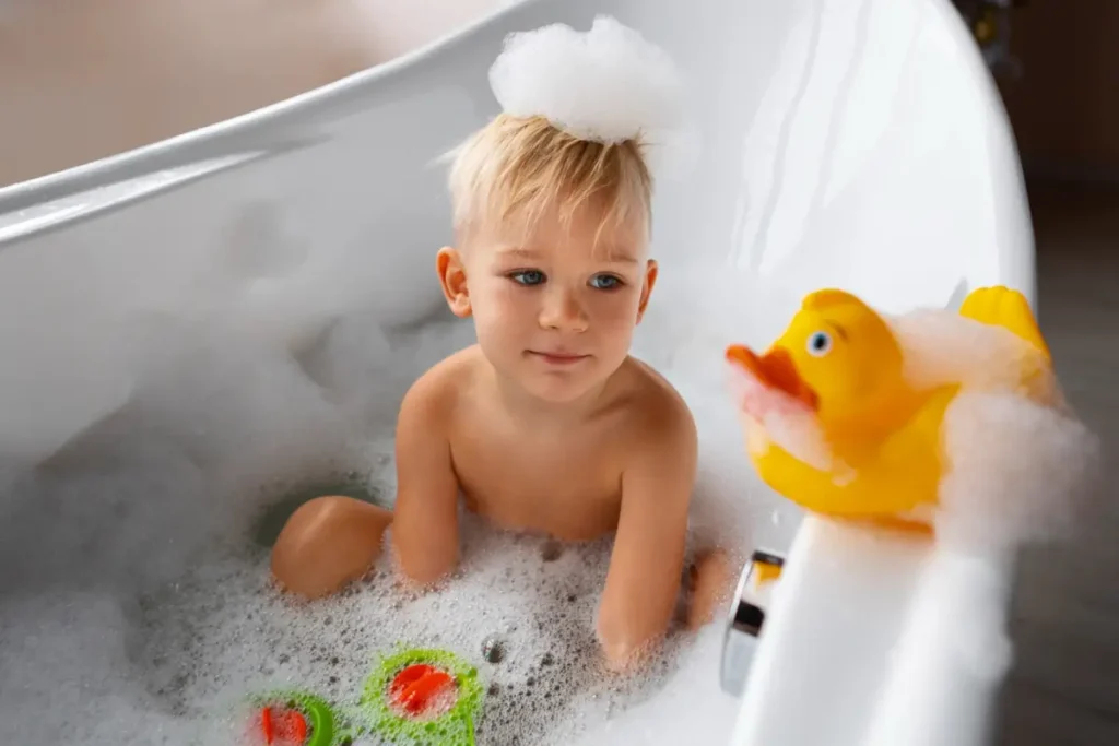 brinquedos para banho infantil