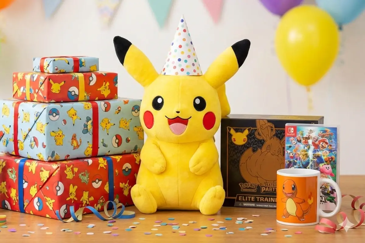 presente Pokémon para aniversário