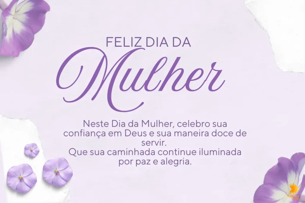 Feliz dia da mulher cristã