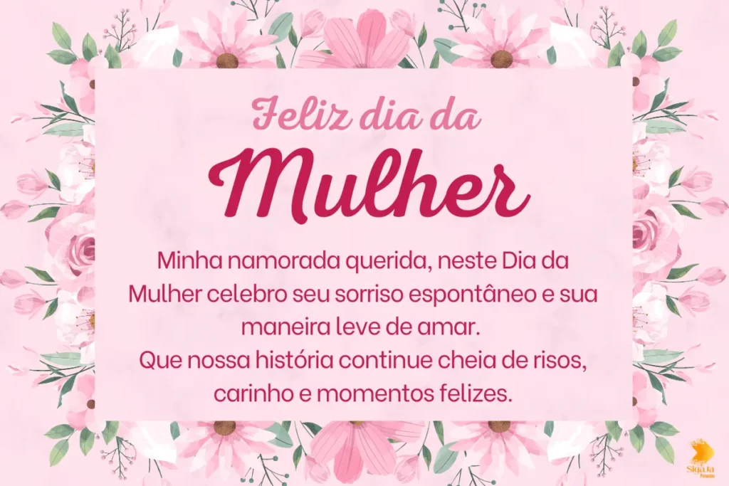 frase dia da mulher