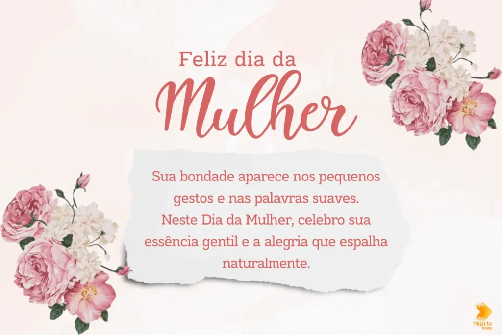 frase dia da mulher