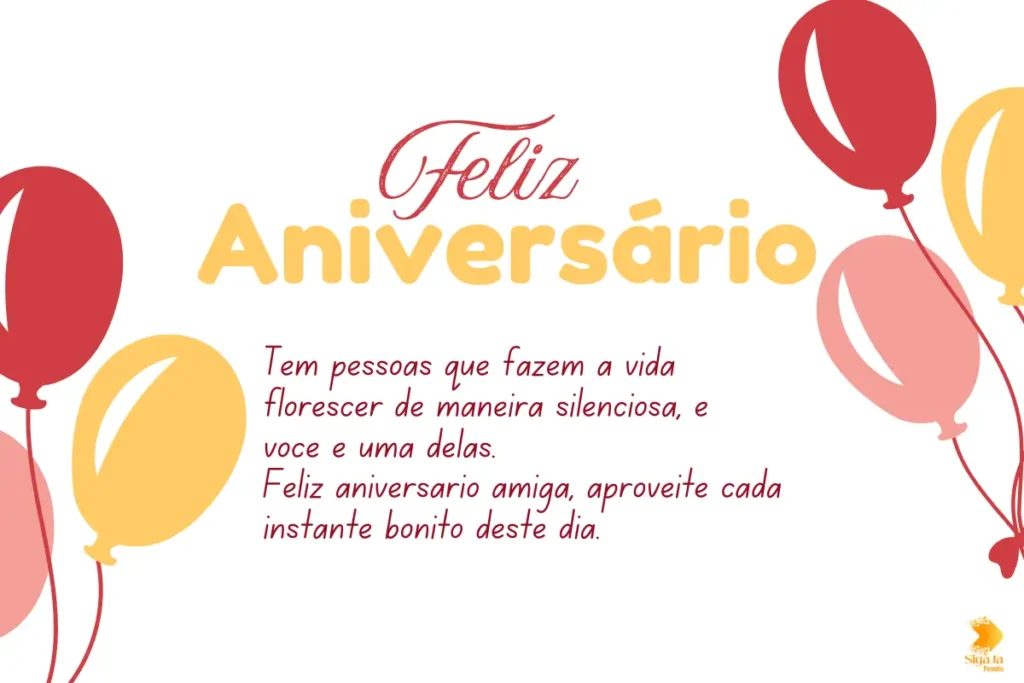 Frases de aniversário para amiga especial