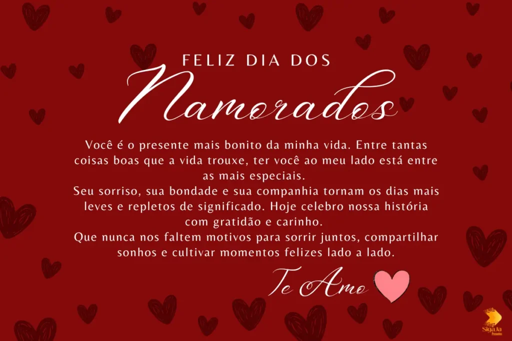 Mensagens do dia dos namorados